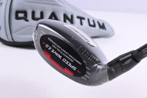 Callaway Quantum Max OS #4 Hybrid / 20 Degree / Senior Flex Vanquish 5 Shaft