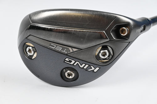 Cobra King Tec #3 Hybrid / 19 Degree / Stiff Flex MMT Black 80 Shaft