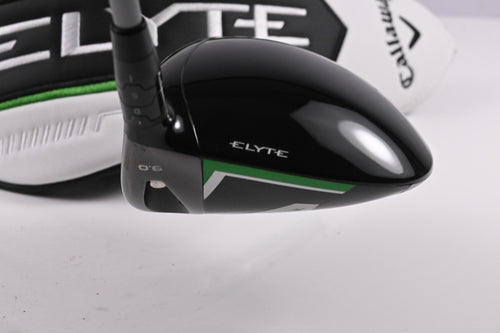 Callaway Elyte Triple Diamond Driver / 9 Degree / Stiff Flex Hzrdus Gen4 Silver