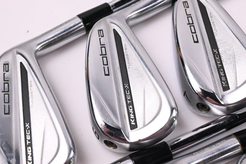 Cobra 2025 King Tec-X Irons / 5-PW+GW / Stiff Flex KBS $-Taper Lite Shafts