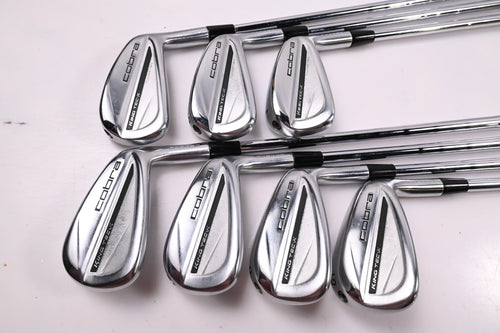 Cobra 2025 King Tec-X Irons / 5-PW+GW / Stiff Flex KBS $-Taper Lite Shafts