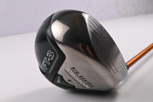 Callaway Big Bertha FT-3 Fusion Driver / 9 Degree / Stiff Flex Aldila NVS Orange