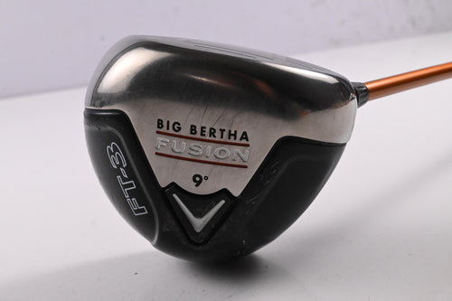 Callaway Big Bertha FT-3 Fusion Driver / 9 Degree / Stiff Flex Aldila NVS Orange