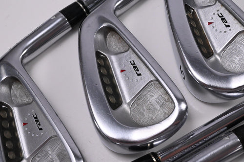 Taylormade RAC LT Irons / 3-PW+SW / Stiff Flex Rifle FCM Shafts