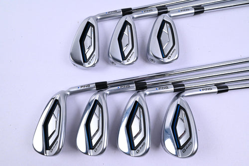 Ping G440 Irons / 6-PW+GW+SW / Blue Dot / Regular Flex Ping AWT 3.0 Shafts