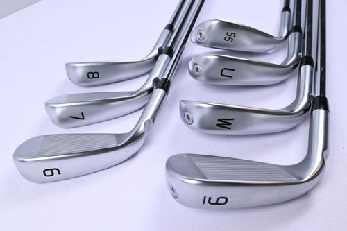 Ping G440 Irons / 6-PW+GW+SW / Blue Dot / Regular Flex Ping AWT 3.0 Shafts