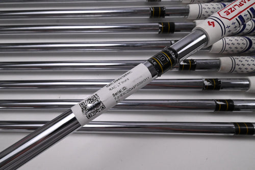 Taylormade RAC LT Irons / 3-PW+SW / Stiff Flex Rifle FCM Shafts