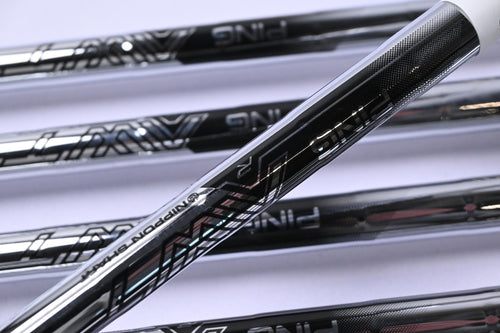 Ping G440 Irons / 6-PW+GW+SW / Blue Dot / Regular Flex Ping AWT 3.0 Shafts