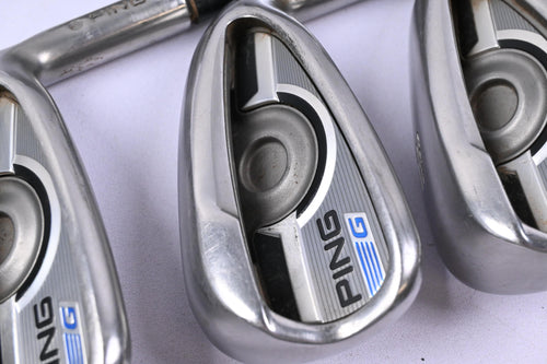 Ping G Series Irons / 5-PW+SW / Yellow Dot / Regular Flex Ping AWT 2.0 Shafts
