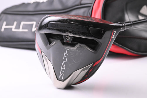 Taylormade Stealth Plus Driver / 9 Degree / Stiff Flex HZRDUS Smoke Red RDX 60