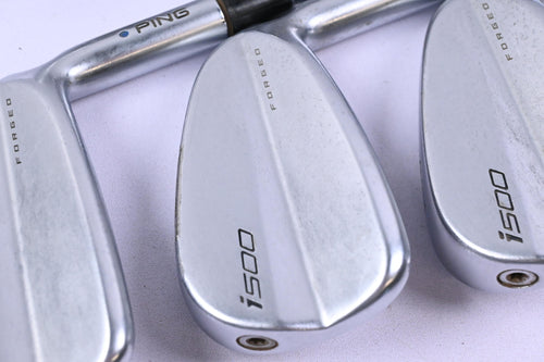 Ping i500 Irons / 4-PW / Blue Dot / Stiff Flex Dynamic Gold 105 Shafts