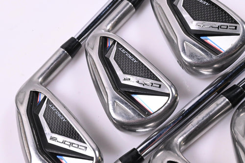 Cobra Aerojet Irons / 5-PW / Regular Flex KBS Tour Lite Shafts