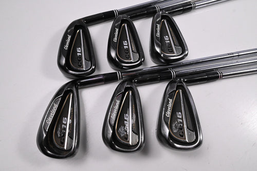 Cleveland CG16 Black Pearl Irons / 4-9I / Stiff Flex Cleveland Traction 85 Shafts