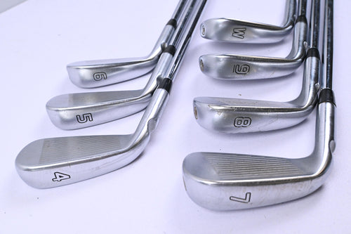 Ping i500 Irons / 4-PW / Blue Dot / Stiff Flex Dynamic Gold 105 Shafts
