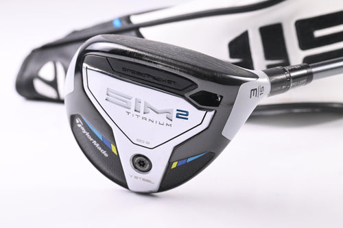 Taylormade SIM2 Ti #3 Wood / 15 Degree / Regular Flex Fujikura 360 Shaft