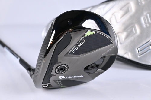 Left Hand Taylormade Qi35 Tour #3 Wood / 15 Degree / Stiff Flex Kai'li Darkwave