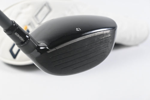 Left Hand Taylormade Qi10 Tour #3 Wood / 15 Degree / Stiff Flex Hzrdus Smoke
