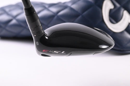 Titleist TSR3 #3 Wood / 15 Degree / Regular Flex HZRDUS Smoke RDX Black 70 Shaft