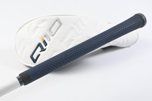 Left Hand Taylormade Qi10 Tour #3 Wood / 15 Degree / Stiff Flex Hzrdus Smoke