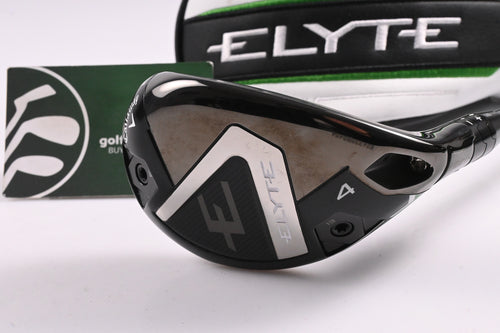 Callaway Elyte #4 Hybrid / 22 Degree / Regular Flex Project X Denali Charcoal 60
