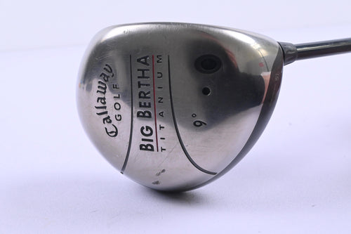 Callaway Big Bertha Titanium Driver / 9 Degree / Stiff Flex RCH 65 Shaft