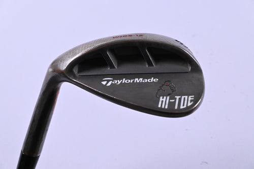 Left Hand Taylormade Hi-Toe Raw Big Foot Lob Wedge / 58 Degree / Regular Flex