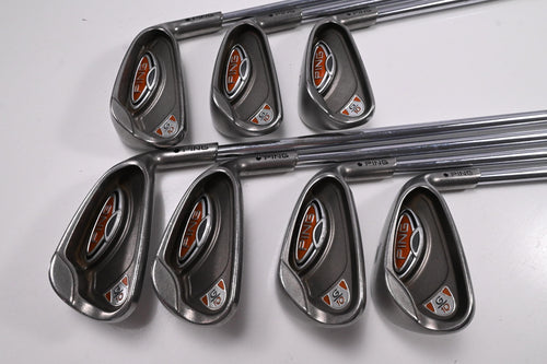 Ping G10 Irons / 4-PW / Black Dot / Stiff Flex Steel Shafts