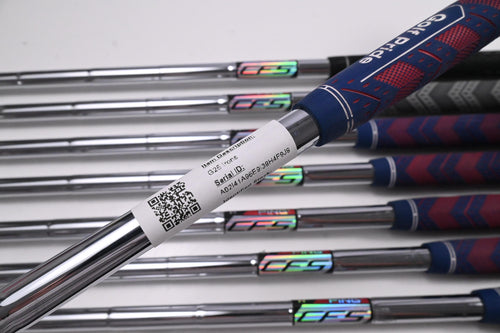 Ping G25 Irons / 5-PW+GW+SW / White Dot / Regular Flex Ping CFS Shafts