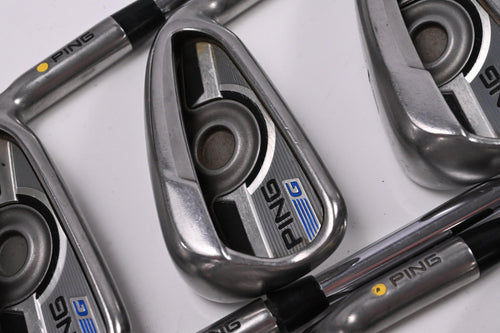Ping G Series Irons / 5-PW+SW / Yellow Dot / Regular Flex Ping AWT 2.0 Shafts