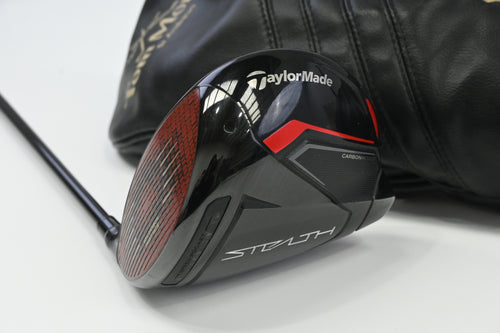 Left Hand Taylormade Stealth Driver / 10.5 Degree / Stiff Flex Fujikura Atmos 6