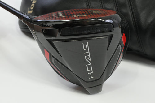 Left Hand Taylormade Stealth Driver / 10.5 Degree / Stiff Flex Fujikura Atmos 6