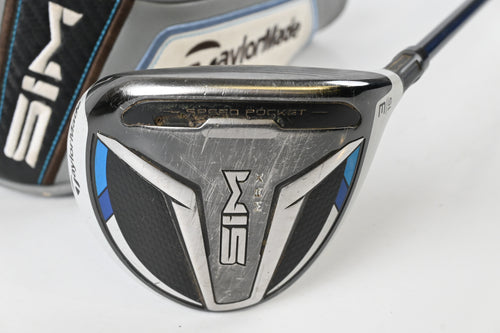 Taylormade SIM Max #3 Wood / 15 Degree / Regular Flex Fujikura Ventus Blue 5