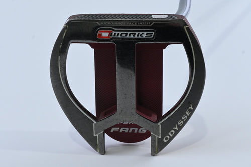 Odyssey O-Works Red 2-Ball Fang Putter / 34 Inch