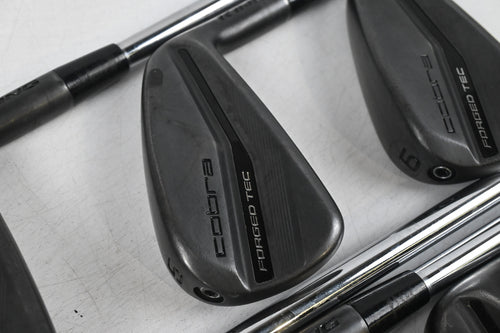 Cobra King Forged Tec 2023 Black Irons / 4-PW / X-Flex Dynamic Gold X100