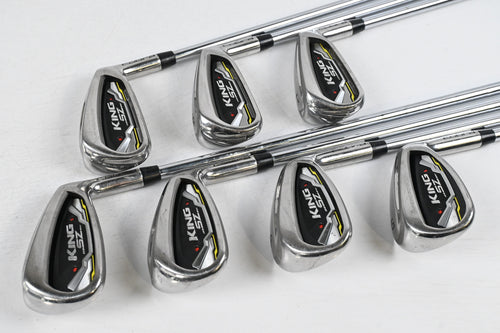 Cobra King Speedzone Irons / 5-PW+GW / Regular Flex KBS Tour 90 Shafts