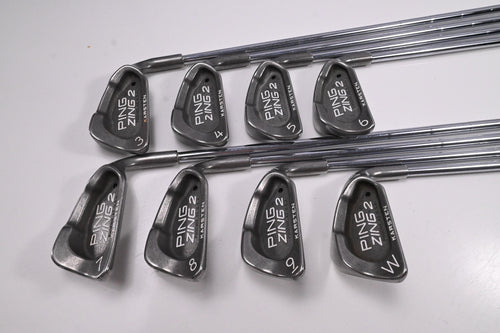 Ping Zing 2 Irons / 3-PW / Black Dot / Stiff Flex Ping JZ Shafts