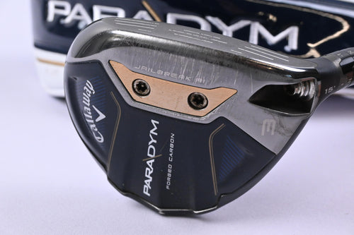 Callaway Paradym #3 Wood / 15 Degree / Stiff Flex HZRDUS Gen4 Silver 60 Shaft