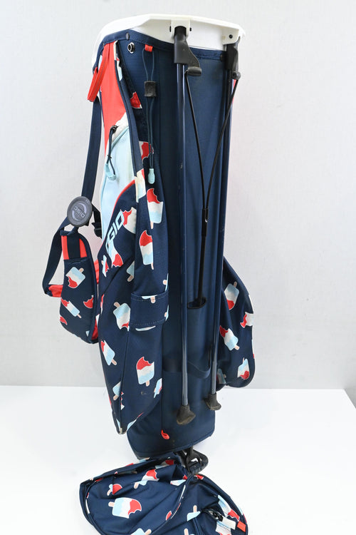 Ogio Stand Bag Golf Bag / 4-Way Divider / Blue, White, Red