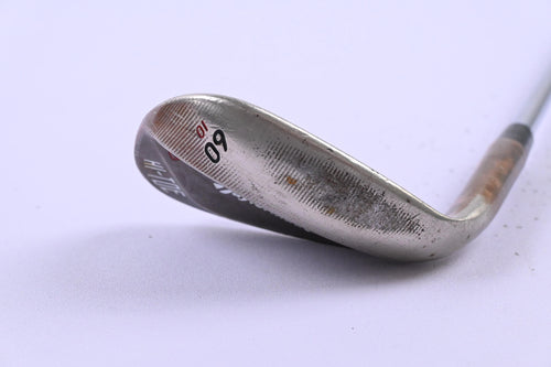 Taylormade Hi-Toe Raw Lob Wedge / 60 Degree / Regular Flex KBS HI-REV 2.0 115