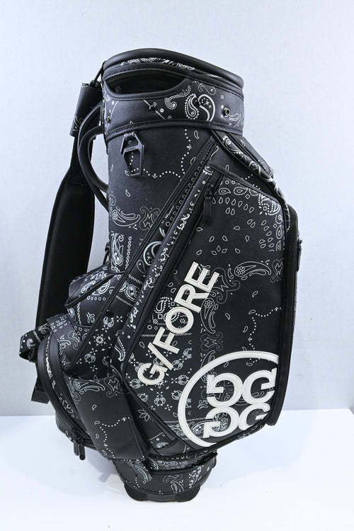 G/FORE Tour Bag / 6-Way Divider / Black, White