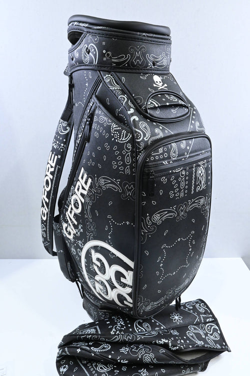 G/FORE Tour Bag / 6-Way Divider / Black, White