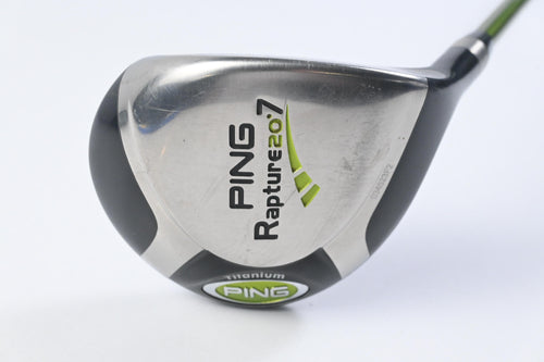 Ping Rapture #7 Wood / 20 Degree / Stiff Flex Aldila NV Green 75 Shaft