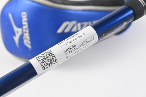 Left Hand Mizuno F-60 #3 Wood / 15 Degree / Regular Flex Mizuno Exsar FS3 70