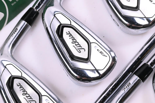 Titleist 718 AP3 Irons / 4-PW / Stiff Flex AMT Tour White S300 Shafts