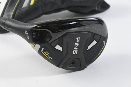 Left Hand Ping G430 #4 Hybrid / 22 Degree / Regular Flex Ping Alta CB Black 70