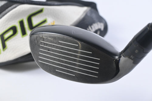 Callaway Epic Flash #4 Hybrid / 21 Degree / Regular Flex Tensei AV Silver 65 Shaft