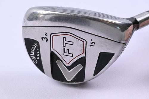Callaway FT #3 Wood / 15 Degree / Regular Flex Fujikura E Fit-ON 160 Shaft