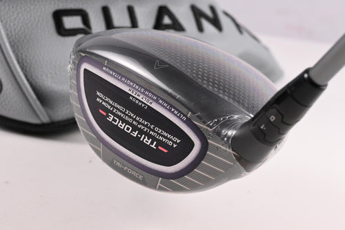 Callaway Quantum Max Driver / 9 Degree / Stiff Flex Denali Frost Silver 60 Shaft