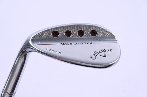 Left Hand Callaway Mack Daddy 4 Sand Wedge / 54 Degree / Stiff Flex Dynamic Gold