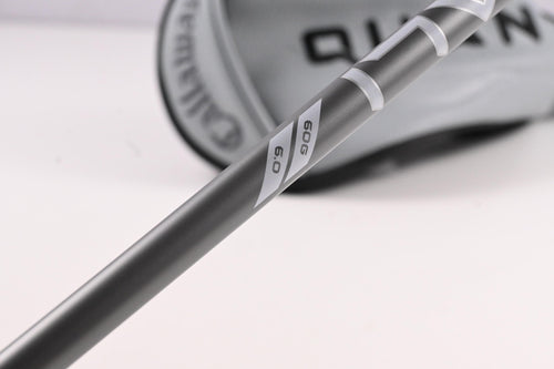 Callaway Quantum Max Driver / 9 Degree / Stiff Flex Denali Frost Silver 60 Shaft